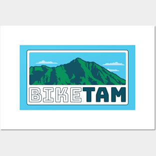 Bike Tam in rectangle Posters and Art